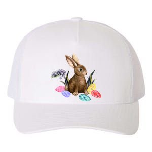 Easter Bunny Egg Spring Holiday Cute Yupoong Adult 5-Panel Trucker Hat