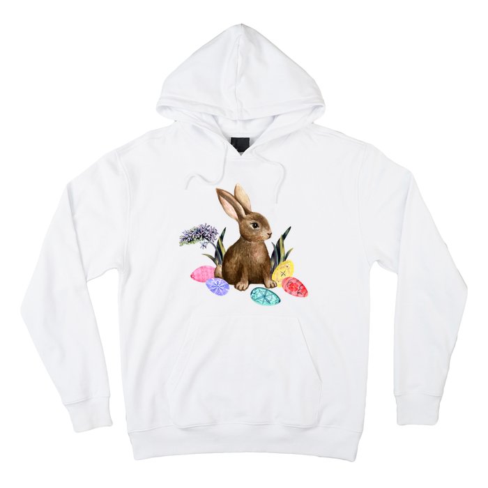 Easter Bunny Egg Spring Holiday Cute Hoodie