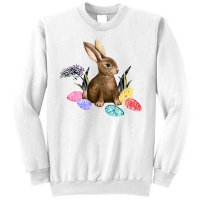 Easter Bunny Egg Spring Holiday Cute Sweatshirt