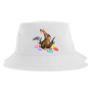 Easter Bunny Egg Spring Holiday Cute Sustainable Bucket Hat