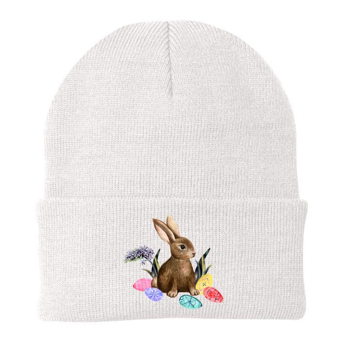 Easter Bunny Egg Spring Holiday Cute Knit Cap Winter Beanie