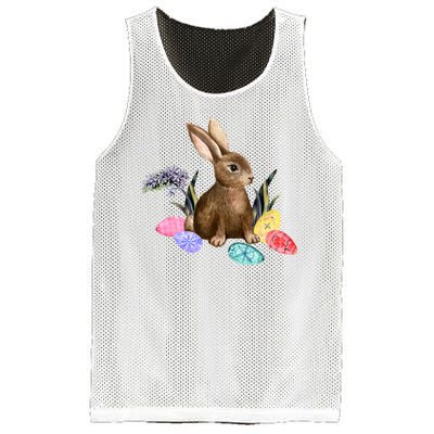 Easter Bunny Egg Spring Holiday Cute Mesh Reversible Basketball Jersey Tank