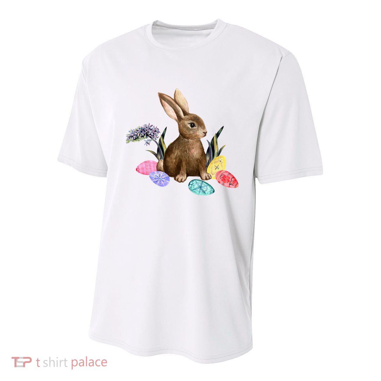 Easter Bunny Egg Spring Holiday Cute Youth Performance Sprint T-Shirt