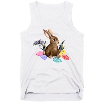 Easter Bunny Egg Spring Holiday Cute Tank Top