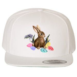 Easter Bunny Egg Spring Holiday Cute Wool Snapback Cap