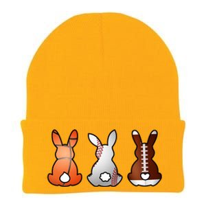 Easter Bunny Football Basketball Baseball Sports Fan Knit Cap Winter Beanie