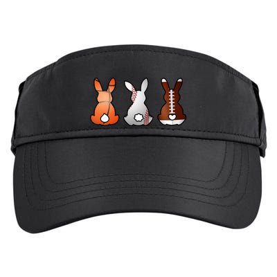 Easter Bunny Football Basketball Baseball Sports Fan Adult Drive Performance Visor