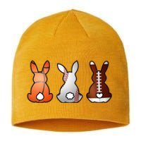 Easter Bunny Football Basketball Baseball Sports Fan Sustainable Beanie