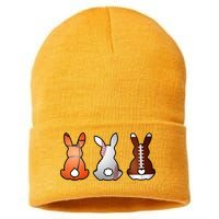 Easter Bunny Football Basketball Baseball Sports Fan Sustainable Knit Beanie