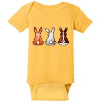 Easter Bunny Football Basketball Baseball Sports Fan Baby Bodysuit