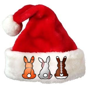 Easter Bunny Football Basketball Baseball Sports Fan Premium Christmas Santa Hat