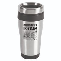 Engineers Brain Funny Process Engineer Men Engineering Gift 16oz Travel Tumbler