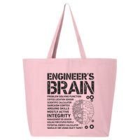 Engineers Brain Funny Process Engineer Men Engineering Gift 25L Jumbo Tote