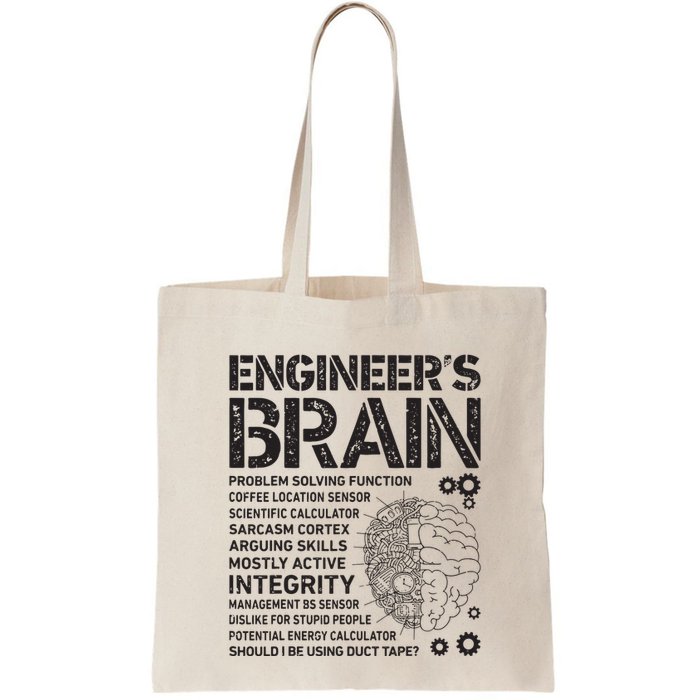 Engineers Brain Funny Process Engineer Men Engineering Gift Bag