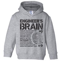 Engineers Brain Funny Process Engineer Men Engineering Gift Toddler Hoodie