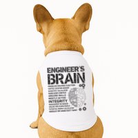 Engineers Brain Funny Process Engineer Men Engineering Gift Doggie Tank