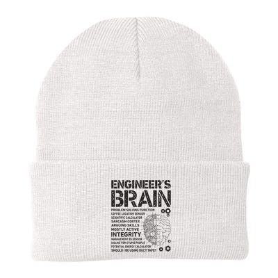 Engineers Brain Funny Process Engineer Men Engineering Gift Beanie
