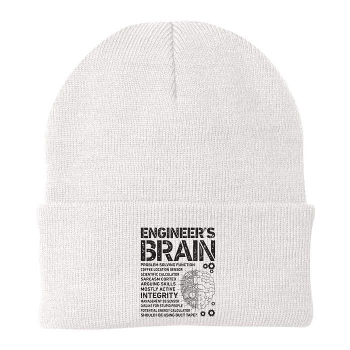 Engineers Brain Funny Process Engineer Men Engineering Gift Beanie