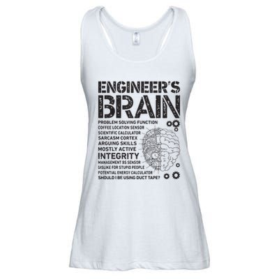 Engineers Brain Funny Process Engineer Men Engineering Gift Ladies Essential Flowy Tank