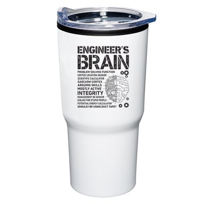 Engineers Brain Funny Process Engineer Men Engineering Gift Tumbler
