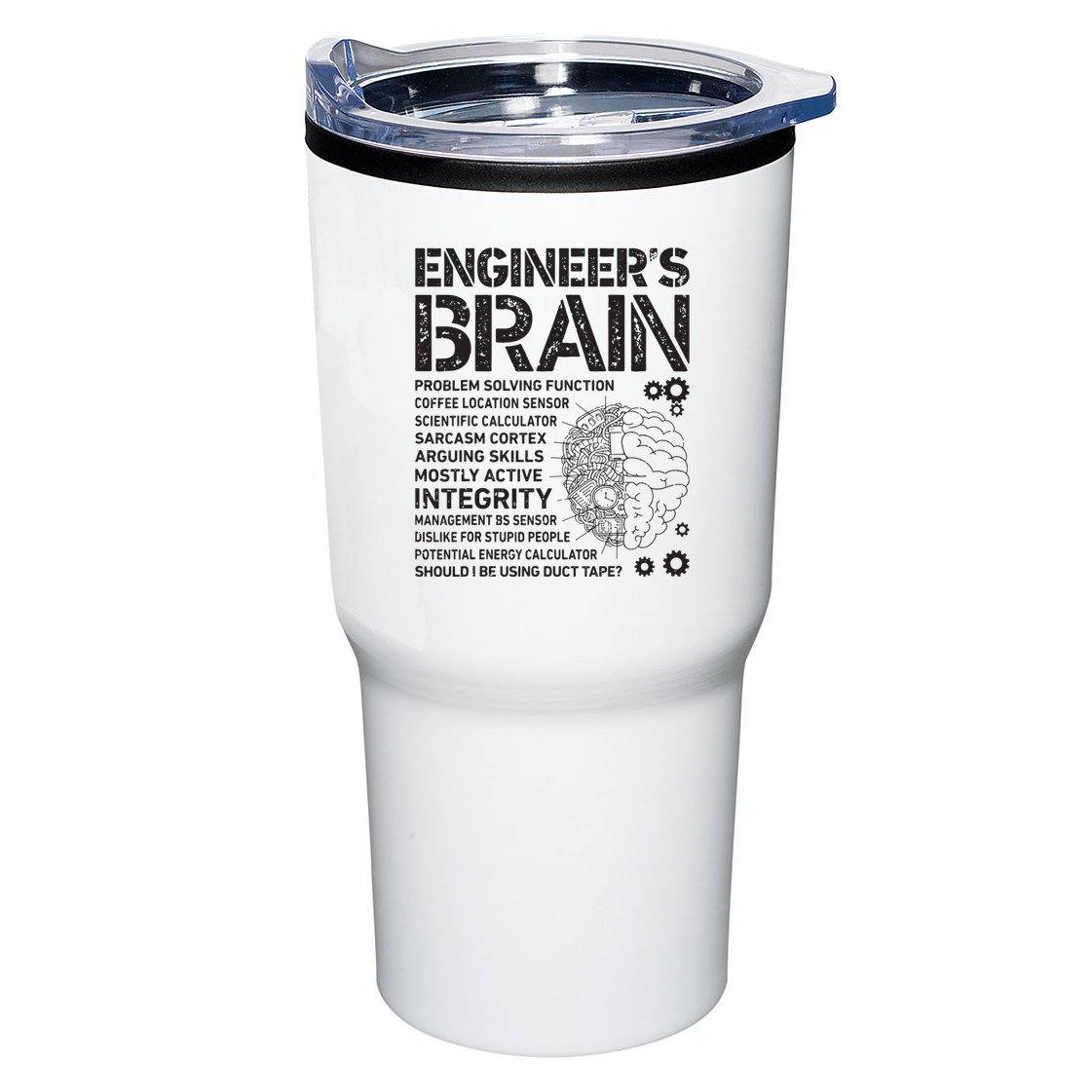 Engineers Brain Funny Process Engineer Men Engineering Gift Tumbler
