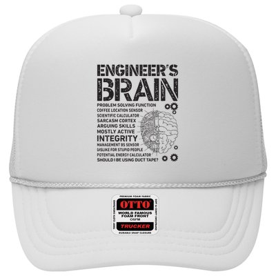 Engineers Brain Funny Process Engineer Men Engineering Gift Trucker Hat