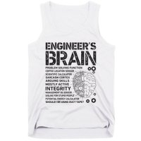 Engineers Brain Funny Process Engineer Men Engineering Gift Tank Top
