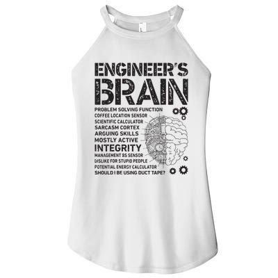 Engineers Brain Funny Process Engineer Men Engineering Gift Women's Perfect Tri Rocker Tank
