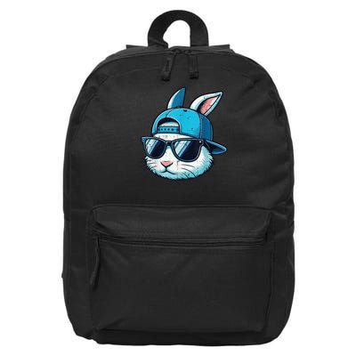 Easter Bunny Face Baseball Cap Sunglasses Rabbit 16 in Basic Backpack
