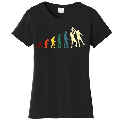 Evolution Basketball Funny Novelty Gift Idea Women's T-Shirt