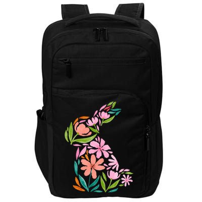 Easter Bunny Flower Holiday Impact Tech Backpack
