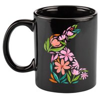 Easter Bunny Flower Holiday 11oz C Handle Ceramic Mug