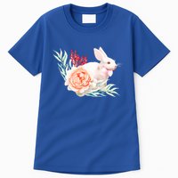 Easter Bunny Flower Spring Art Tall T-Shirt