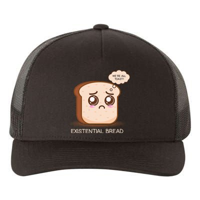 Existential Bread Funny Cute Kawaii Existential Dread Yupoong Adult 5-Panel Trucker Hat