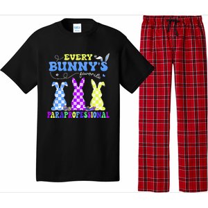 Every BunnyS Favorite Paraprofessional Groovy Easter Rabbit Pajama Set