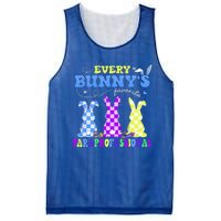 Every BunnyS Favorite Paraprofessional Groovy Easter Rabbit Mesh Reversible Basketball Jersey Tank