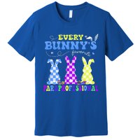 Every BunnyS Favorite Paraprofessional Groovy Easter Rabbit Premium T-Shirt