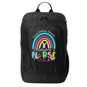 Every Bunny's Favorite Pediatric Nurse Easter Day City Backpack