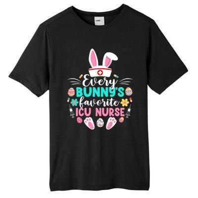 Every Bunnys Favorite Icu Nurse Funny Gift Funny Easter Day Funny Gift Tall Fusion ChromaSoft Performance T-Shirt