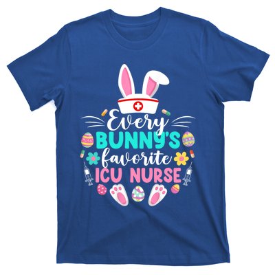 Every Bunnys Favorite Icu Nurse Funny Gift Funny Easter Day Funny Gift T-Shirt