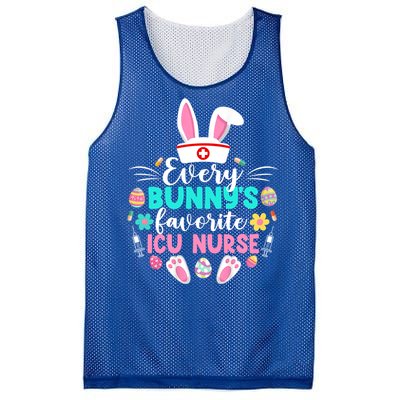 Every Bunnys Favorite Icu Nurse Funny Gift Funny Easter Day Funny Gift Mesh Reversible Basketball Jersey Tank