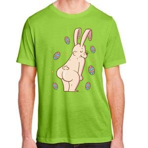 Easter Bunny Funny Twerk Adult ChromaSoft Performance T-Shirt