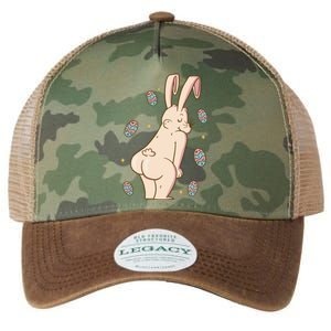 Easter Bunny Funny Twerk Legacy Tie Dye Trucker Hat