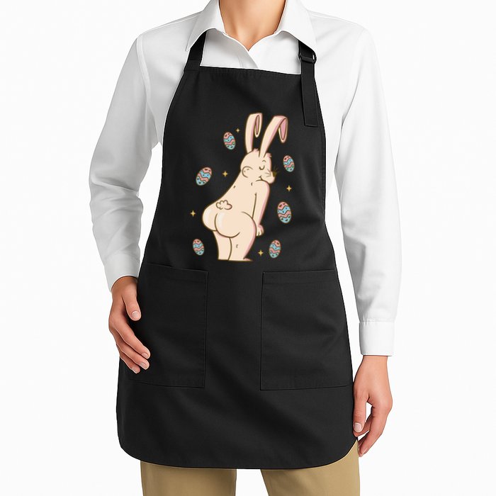 Easter Bunny Funny Twerk Apron
