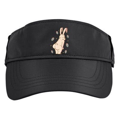 Easter Bunny Funny Twerk Adult Drive Performance Visor