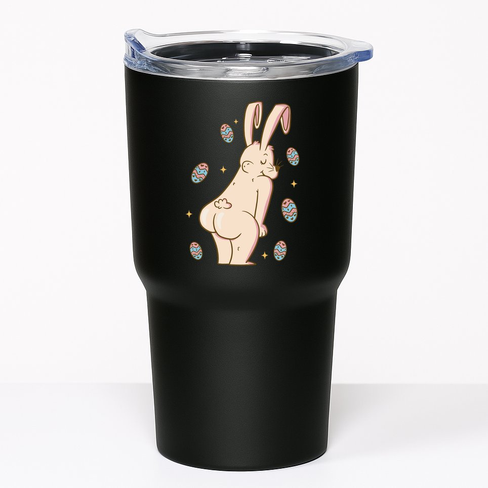 Easter Bunny Funny Twerk Tumbler