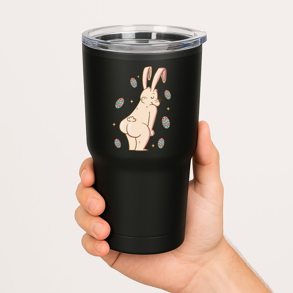Easter Bunny Funny Twerk Tumbler