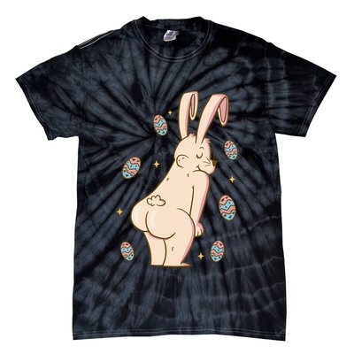 Easter Bunny Funny Twerk Tie-Dye T-Shirt