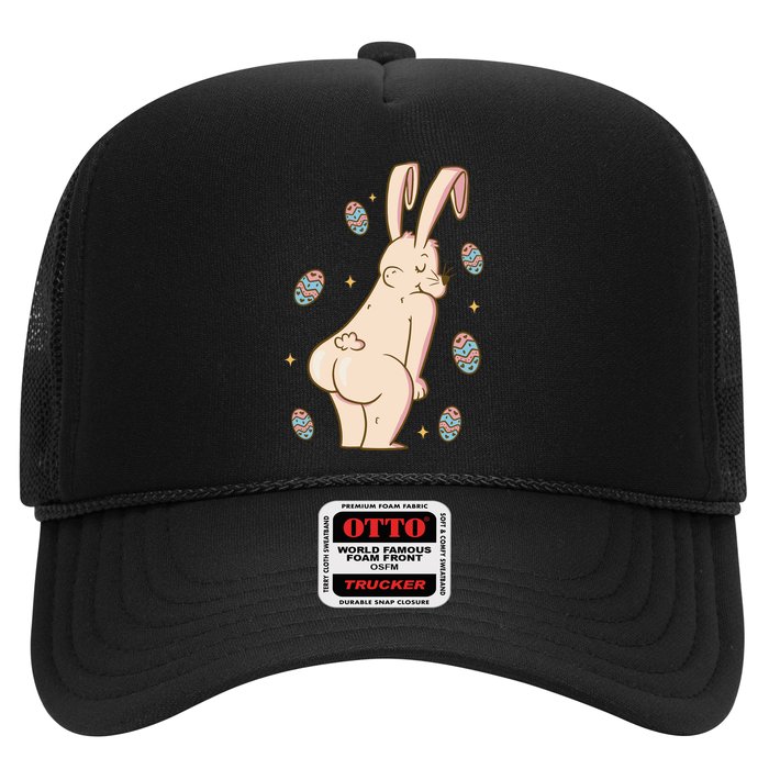 Easter Bunny Funny Twerk Trucker Hat