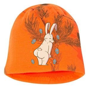 Easter Bunny Funny Twerk Kati - Camo Knit Beanie